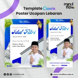 Template Canva Poster Ucapan Lebaran #3