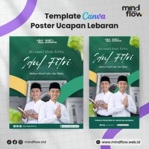 Template Canva Poster Ucapan Lebaran #2