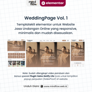 WeddingPage V1 | Templatekit Website Jasa Undangan Online